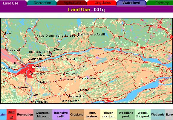 present land use map