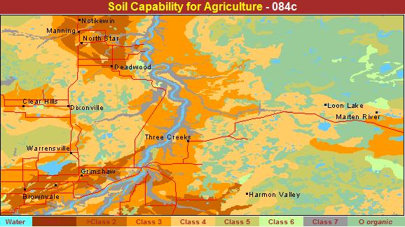 agriculture capability map